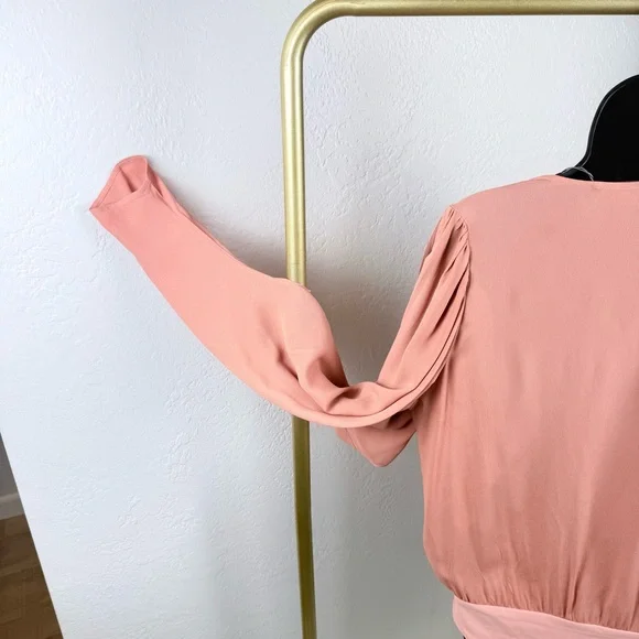 Silvia Tcherassi Hoshi Blouse Bodysuit Canyon Rose Small - Picture 10 of 16